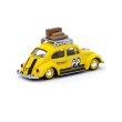 画像3: Tarmac Works 1/64 Volkswagen Beetle Mooneyes With roof rack and suitcases (3)