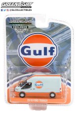 画像: GREEN LiGHT EXCLUSIVE 1/64 2019 Ford Transit LWB High Roof - Gulf Oil