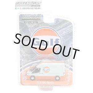 画像: GREEN LiGHT EXCLUSIVE 1/64 2019 Ford Transit LWB High Roof - Gulf Oil