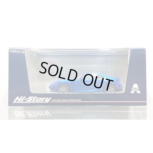 画像1: Hi Story 1/43 SUBARU BRZ S (2021) WR Blue Pearl (1)