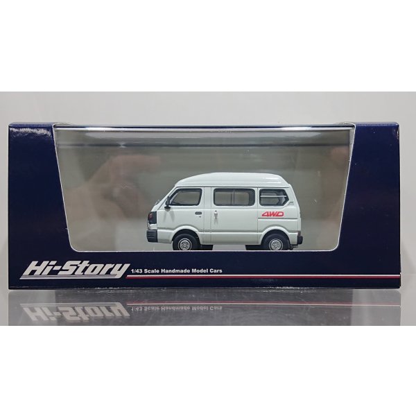 画像1: Hi Story 1/43 SUBARU SAMBAR 4WD (1980) Gull White (1)