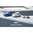 画像5: INNO Models 1/64 Honda City Turbo II Blue with Motocompo White (5)