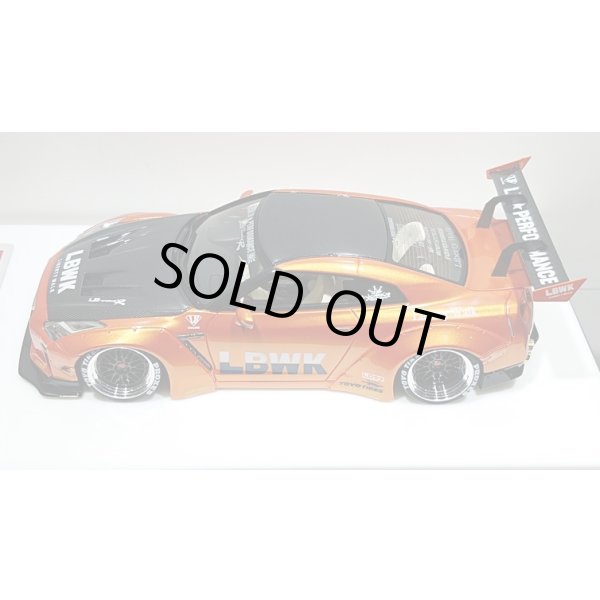 画像4: EIDOLON 1/43 LB WORKS GT-R Type 1.5 (LB-Silhouette GT Wing) Arancio Pearl Limited 30 pcs. (4)