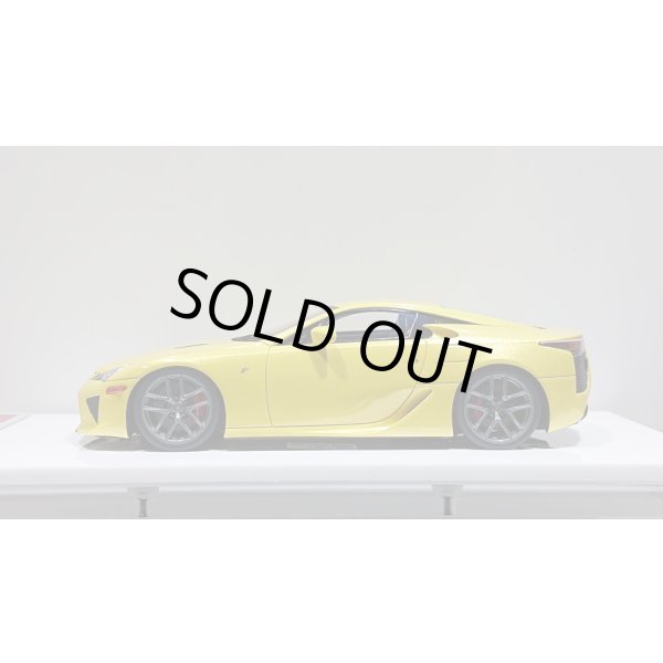 画像2: EIDOLON 1/43 Lexus LFA 2010 Pearl Yellow Limited 50 pcs. (2)