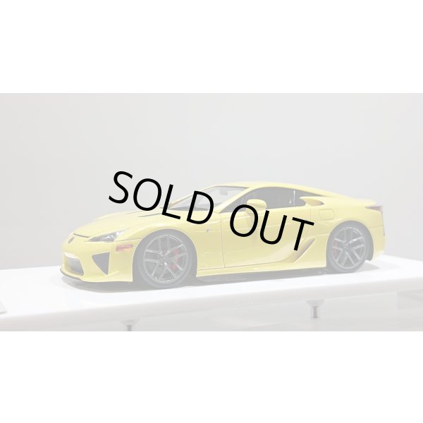 画像1: EIDOLON 1/43 Lexus LFA 2010 Pearl Yellow Limited 50 pcs. (1)