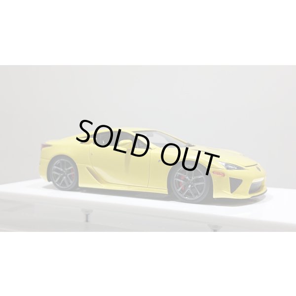 画像5: EIDOLON 1/43 Lexus LFA 2010 Pearl Yellow Limited 50 pcs. (5)