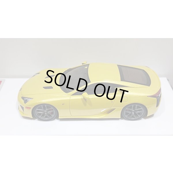画像4: EIDOLON 1/43 Lexus LFA 2010 Pearl Yellow Limited 50 pcs. (4)