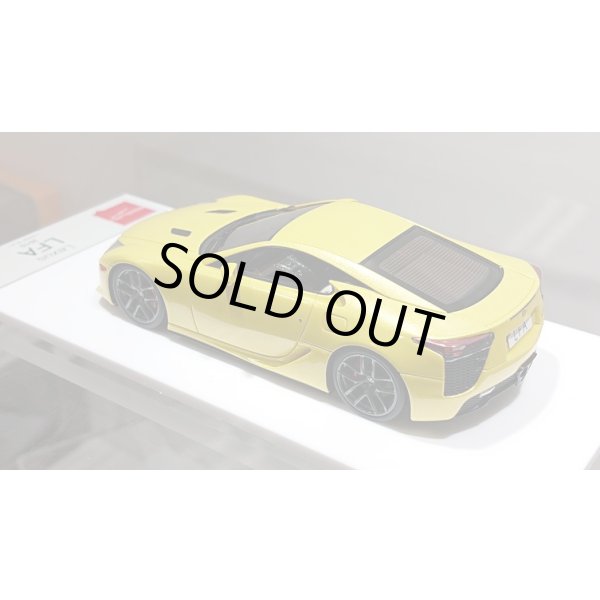 画像12: EIDOLON 1/43 Lexus LFA 2010 Pearl Yellow Limited 50 pcs. (12)