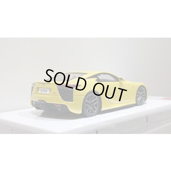 画像10: EIDOLON 1/43 Lexus LFA 2010 Pearl Yellow Limited 50 pcs. (10)