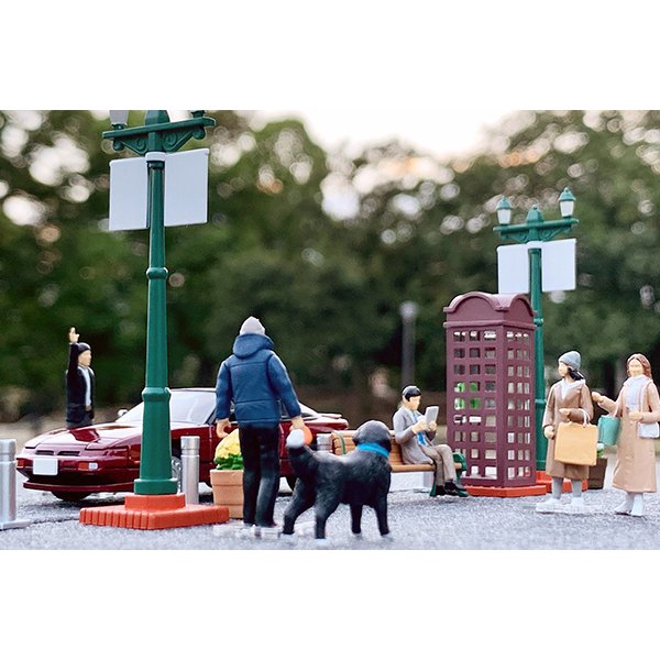 画像7: TOMYTEC 1/64 Diorama Collection 64 #Car Snap 09a 休日の街角 (7)