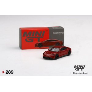 画像: MINI GT 1/64 Porsche Taycan Turbo S Carmine Red (RHD)