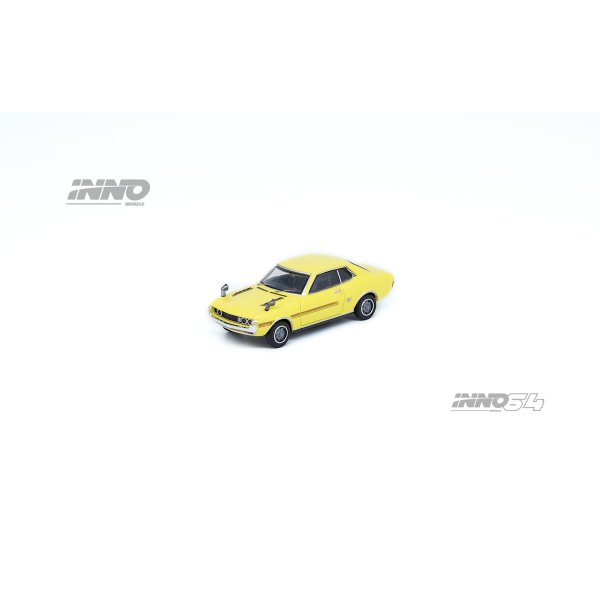 画像2: INNO Models 1/64 Toyota Celica 1600GT (TA22) Yellow (2)