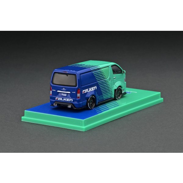 画像2: Tarmac Works 1/64 Toyota Hiace Widebody Falken (2)