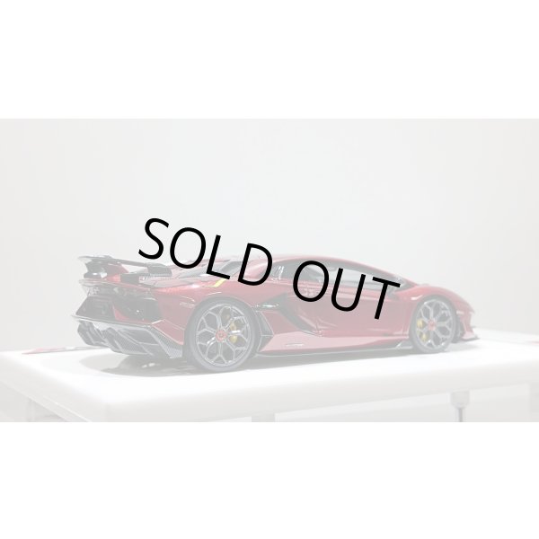 画像7: EIDOLON 1/43 Lamborghini Aventador SVJ 2018 (Leirion wheel / Color Titanium Gray) Carbon Package Vino Rosso Limited 25 pcs.  (7)