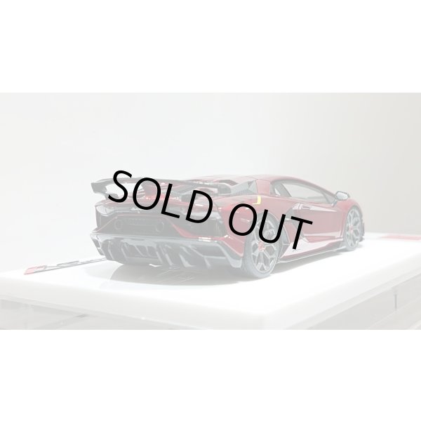 画像10: EIDOLON 1/43 Lamborghini Aventador SVJ 2018 (Leirion wheel / Color Titanium Gray) Carbon Package Vino Rosso Limited 25 pcs.  (10)