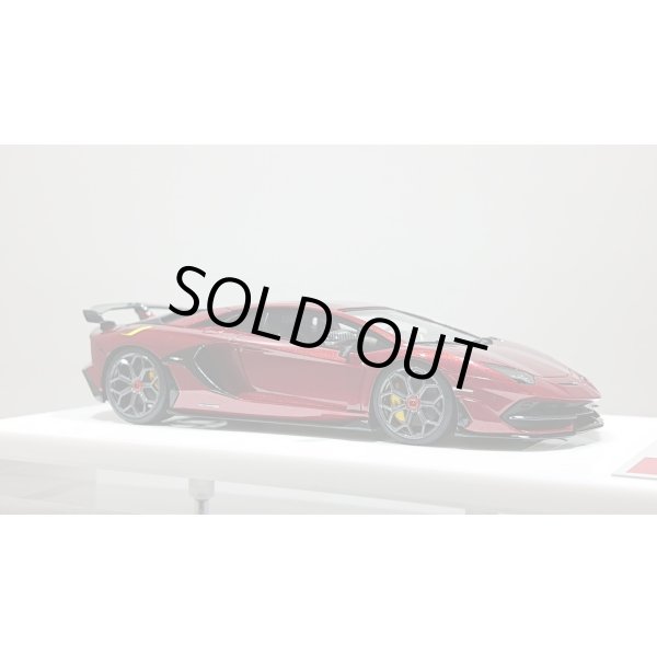 画像5: EIDOLON 1/43 Lamborghini Aventador SVJ 2018 (Leirion wheel / Color Titanium Gray) Carbon Package Vino Rosso Limited 25 pcs.  (5)