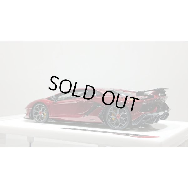 画像3: EIDOLON 1/43 Lamborghini Aventador SVJ 2018 (Leirion wheel / Color Titanium Gray) Carbon Package Vino Rosso Limited 25 pcs.  (3)