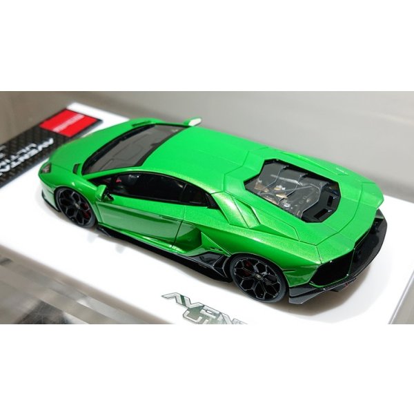 画像12: EIDOLON 1/43 Lamborghini Aventador LP780-4 Ultimae 2021 (Leirion Wheel) Verde Selvans Limited 60 pcs. (12)