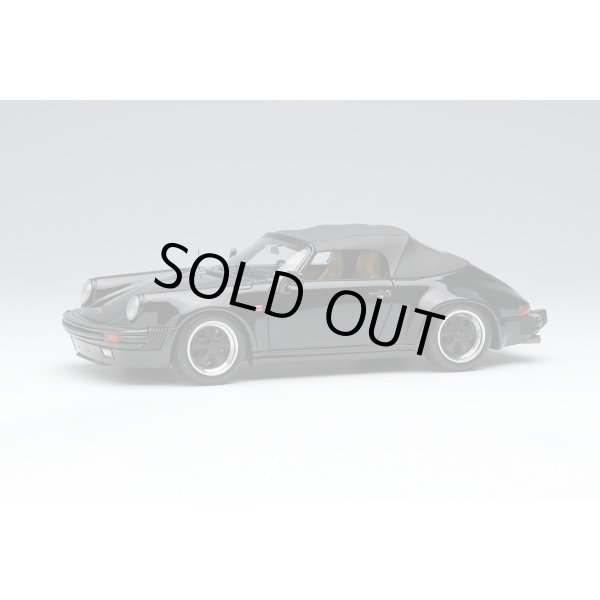 画像1: VISION 1/43 Porsche 911 Carrera 3.2 Speedster Turbolook 1989 Black (1)