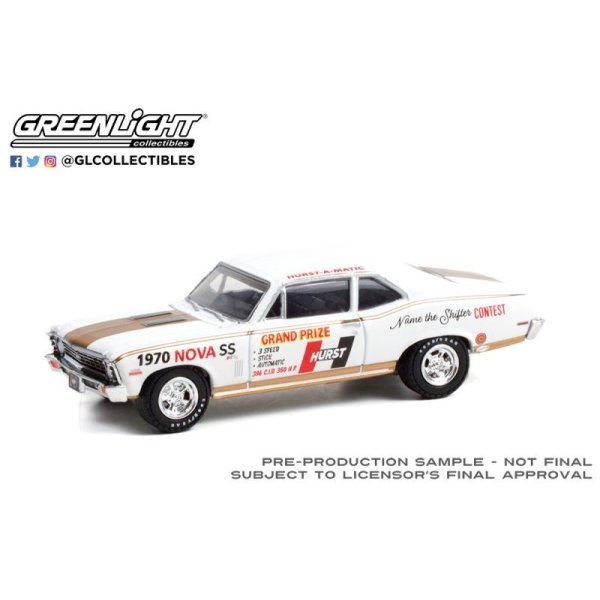画像2: GREEN LiGHT EXCLUSIVE 1/64 1970 Chevrolet Nova SS 54th International 500 Mile Sweepstakes Hurst Performance GP Car (2)