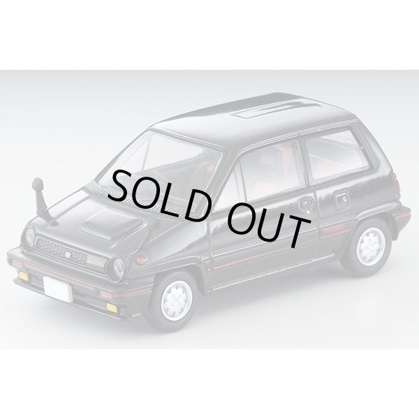 画像1: TOMYTEC 1/64 Limited Vintage NEO Honda City Turbo (Black) '82 (1)