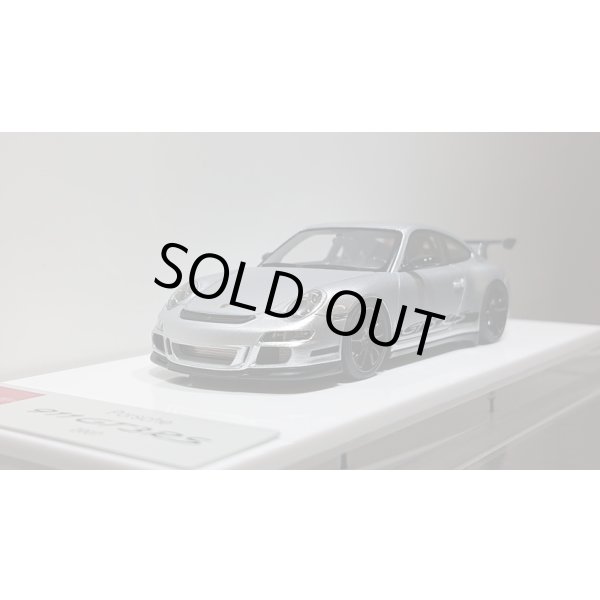 画像9: EIDOLON 1/43 Porsche 911 (997) GT3 RS 2007 Arctic Silver / Black Livery (9)