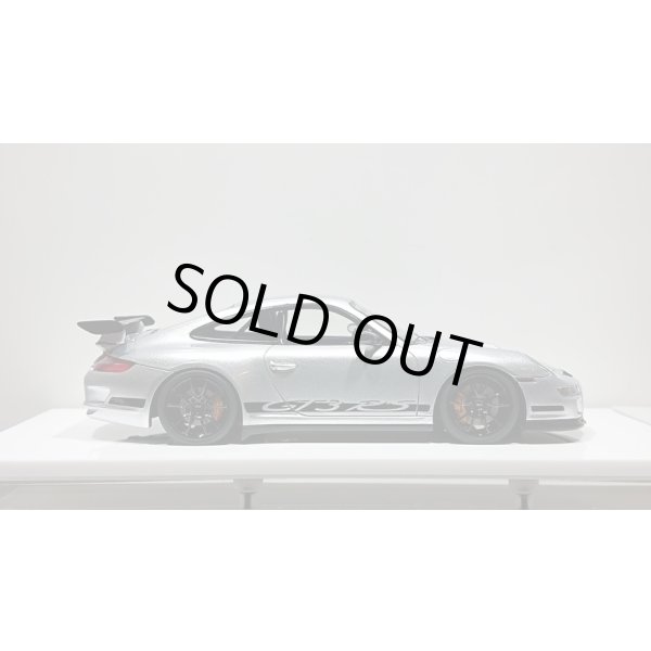 画像6: EIDOLON 1/43 Porsche 911 (997) GT3 RS 2007 Arctic Silver / Black Livery (6)