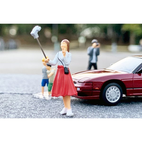 画像7: TOMYTEC 1/64 Diorama Collection 64 #Car Snap 10a Event (7)