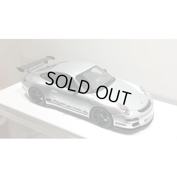 画像11: EIDOLON 1/43 Porsche 911 (997) GT3 RS 2007 Arctic Silver / Black Livery (11)
