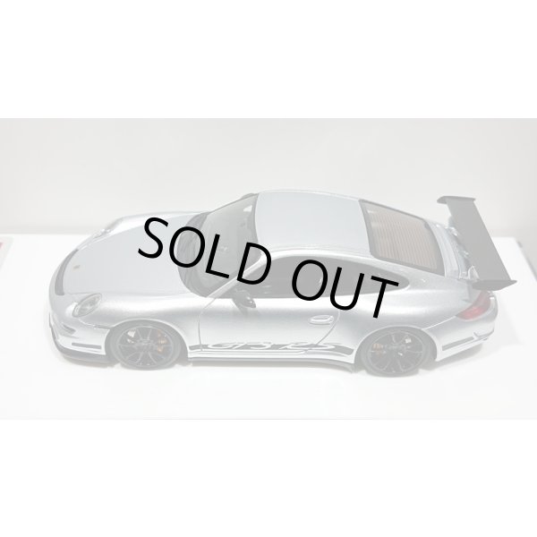 画像4: EIDOLON 1/43 Porsche 911 (997) GT3 RS 2007 Arctic Silver / Black Livery (4)
