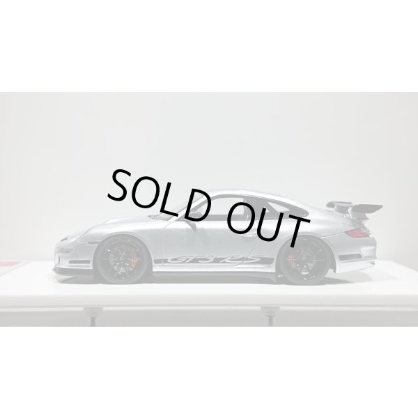 画像2: EIDOLON 1/43 Porsche 911 (997) GT3 RS 2007 Arctic Silver / Black Livery (2)