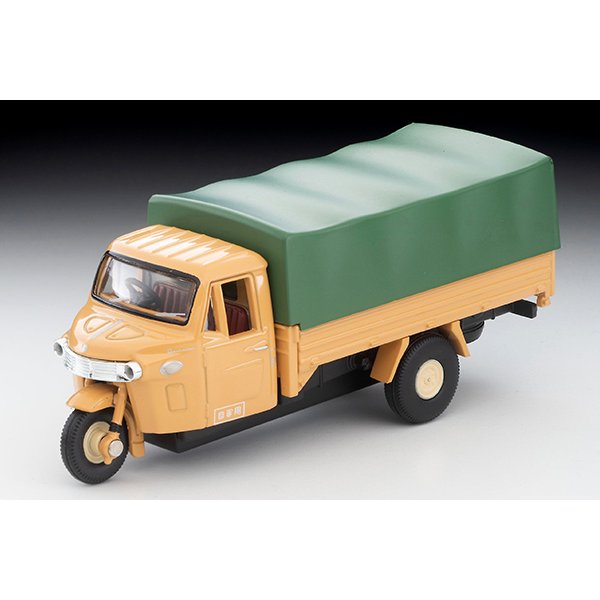 画像4: TOMYTEC 1/64 Limited Vintage Daihatsu CO10T (Brown) with figure (4)