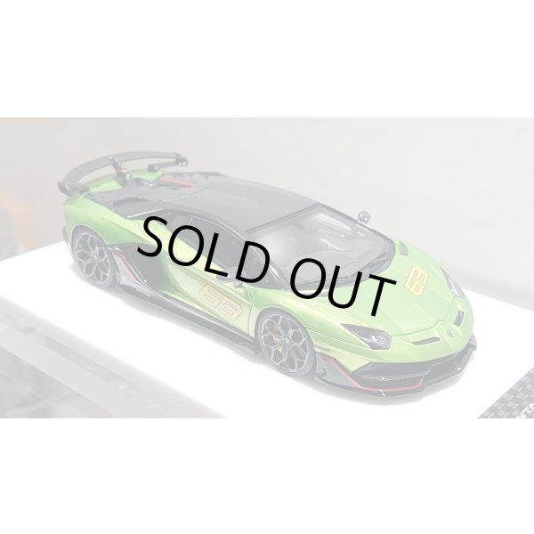 画像11: EIDOLON 1/43 Lamborghini Aventador SVJ 63 2018 Giallo Verde Pearl Limited 30 pcs. (11)