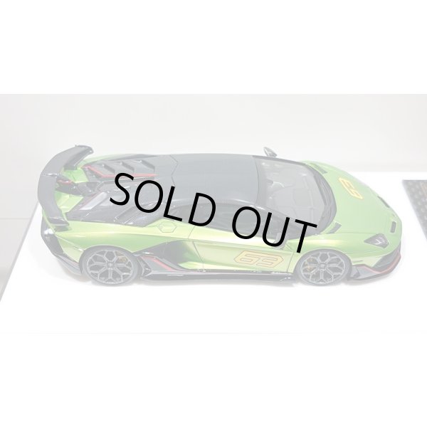 画像8: EIDOLON 1/43 Lamborghini Aventador SVJ 63 2018 Giallo Verde Pearl Limited 30 pcs. (8)