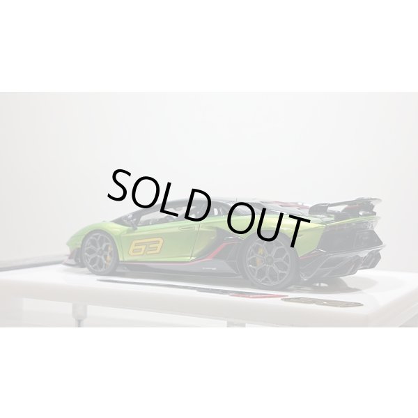 画像3: EIDOLON 1/43 Lamborghini Aventador SVJ 63 2018 Giallo Verde Pearl Limited 30 pcs. (3)