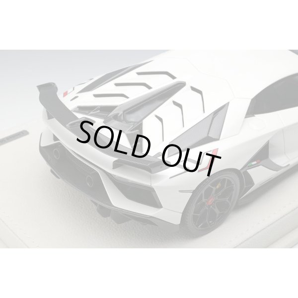画像6: EIDOLON 1/18 Lamborghini Aventador SVJ 2018 Pearl White Limited 50 pcs. (6)