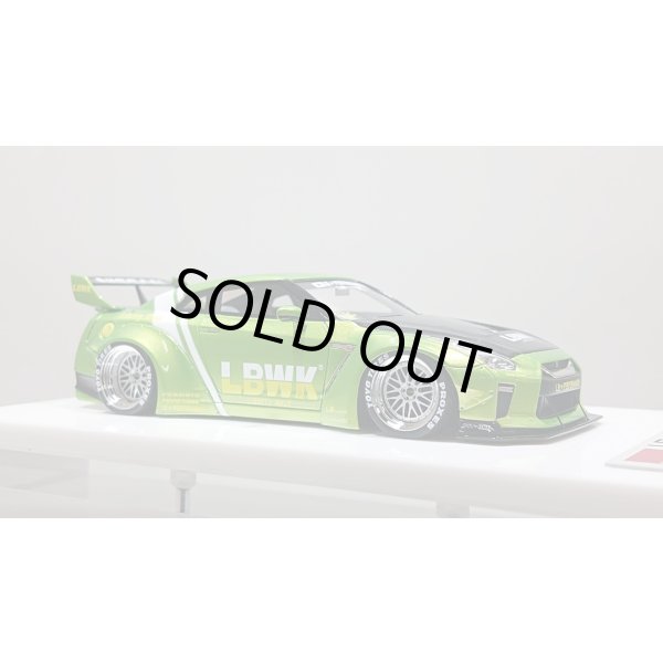画像5: EIDOLON 1/43 LB WORKS R35 GT-R Type 1.5 (LB Shilhouette Wing) Giallo Verde Pearl Limited 35 pcs. (5)