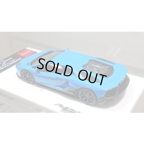 画像12: EIDOLON 1/43 Lamborghini Aventador LP780-4 Ultimae 2021 (Leirion Wheel) Azzurro Pearl Limited 30 pcs. (12)