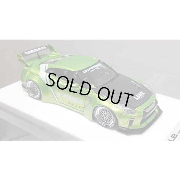 画像11: EIDOLON 1/43 LB WORKS R35 GT-R Type 1.5 (LB Shilhouette Wing) Giallo Verde Pearl Limited 35 pcs. (11)