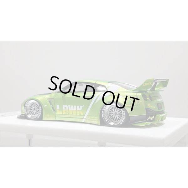 画像3: EIDOLON 1/43 LB WORKS R35 GT-R Type 1.5 (LB Shilhouette Wing) Giallo Verde Pearl Limited 35 pcs. (3)