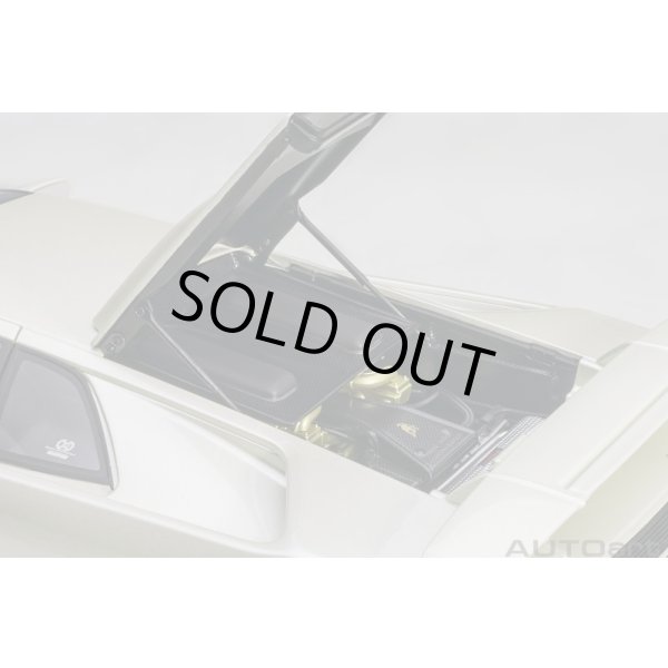 画像13: AUTOart 1/18 Lamborghini Diablo SE30 Iota (BALLON WHITE / Pearl White) (13)