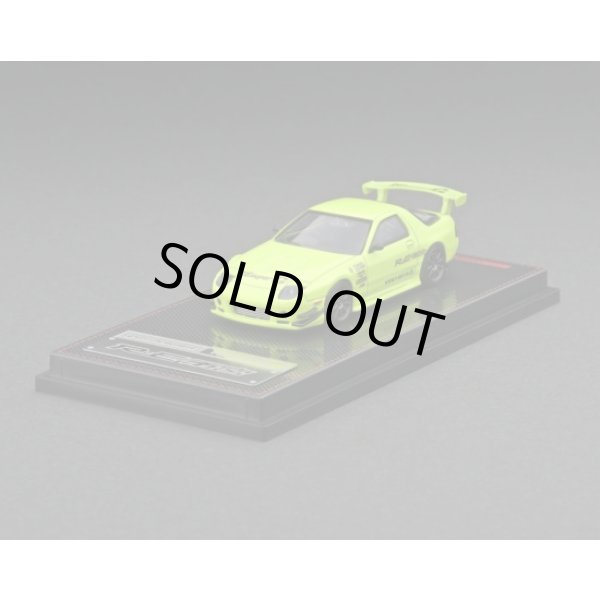 画像1: ignition model 1/64 Mazda RX-7 (FC3S) RE Amemiya Yellow Green (1)
