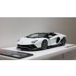 画像9: EIDOLON 1/43 Lamborghini Aventador LP780-4 Ultimae Roadster 2021 (Leirion Wheel) Bianco Opalis / Black Accent Limited 60 pcs. (9)