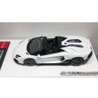 画像4: EIDOLON 1/43 Lamborghini Aventador LP780-4 Ultimae Roadster 2021 (Leirion Wheel) Bianco Opalis / Black Accent Limited 60 pcs. (4)