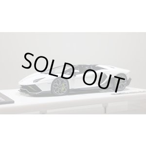 画像: EIDOLON 1/43 Lamborghini Aventador LP780-4 Ultimae Roadster 2021 (Leirion Wheel) Bianco Opalis / Black Accent Limited 60 pcs.