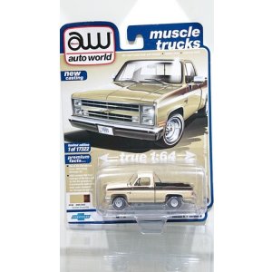 画像: auto world 1/64 1985 Chevy Silverado Tan / Brown