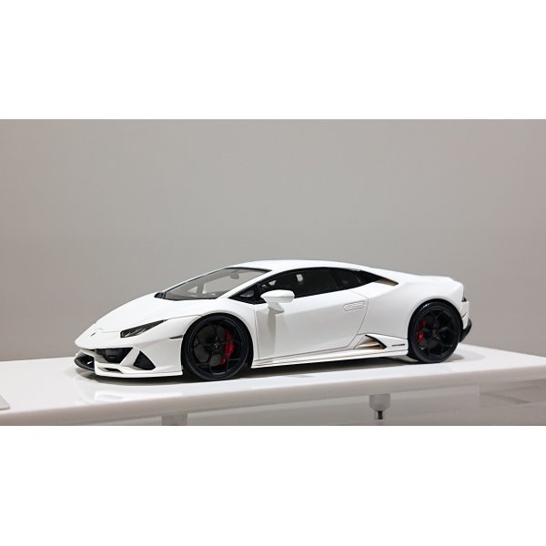 画像1: EIDOLON 1/43 Lamborghini Huracan EVO 2019 (Loge wheel) Bianco Canopus (Matte Pearl White) Limited 50 pcs. (1)