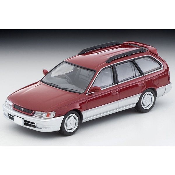 画像1: TOMYTEC 1/64 Limited Vintage NEO Toyota Corolla Wagon G Touring (Red / Silver) '97 (1)