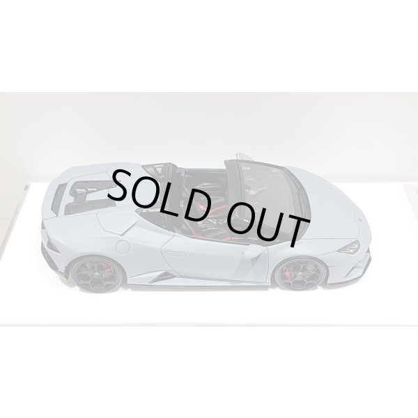 画像8: EIDOLON 1/43 Lamborghini Huracan EVO Spyder 2019 (Loge wheel) Grigio Aqueso (Matte Gray) Limited 30 pcs. (8)