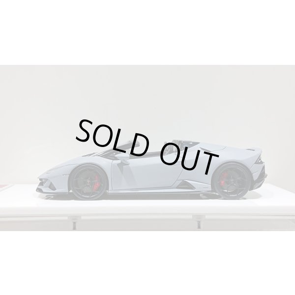 画像2: EIDOLON 1/43 Lamborghini Huracan EVO Spyder 2019 (Loge wheel) Grigio Aqueso (Matte Gray) Limited 30 pcs. (2)
